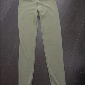 Olive Green High-Waist Active Leggings